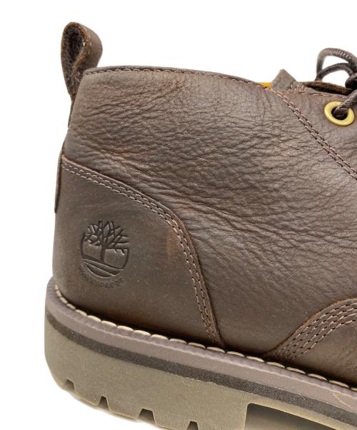 Timberland（ティンバーランド）Timberland (ティンバーランド) ウォータープルーフ チャッカ ブーツ ブラウン サイズ:27.5の古着・服飾アイテム