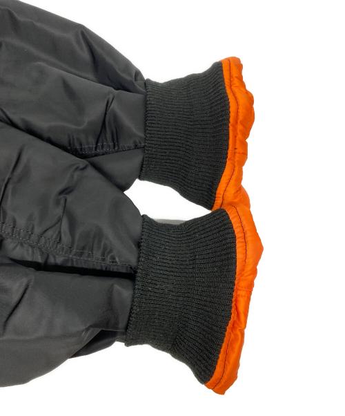 AVIREX（アヴィレックス）AVIREX (アヴィレックス) COMMERCIAL LOGO MA-1フライトジャケット ブラック サイズ:DOUBLE EXTRA LARGEの古着・服飾アイテム