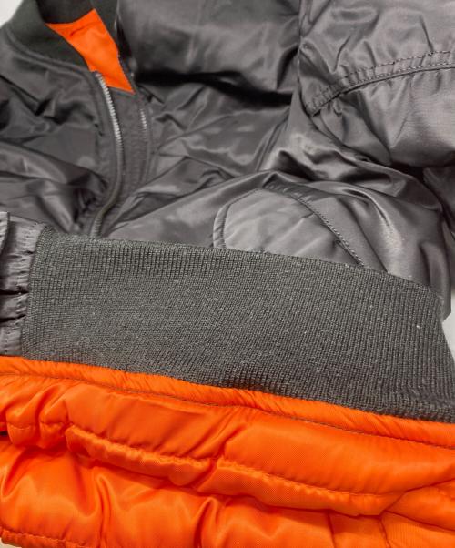 AVIREX（アヴィレックス）AVIREX (アヴィレックス) COMMERCIAL LOGO MA-1フライトジャケット ブラック サイズ:DOUBLE EXTRA LARGEの古着・服飾アイテム