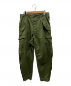 MIRITARYミリタリー）の古着「スウェーデン軍 M-59カーゴパンツ」｜グリーン