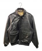 AVIREXアヴィレックス）の古着「A-2 FLIGHT JACKET」｜ブラック