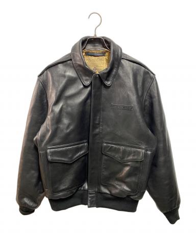 中古・古着通販】AVIREX (アヴィレックス) A-2 FLIGHT JACKET ブラック