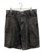 POLAR SKATE CO.ポーラースケートカンパニー）の古着「ハーフパンツ」｜ブラック