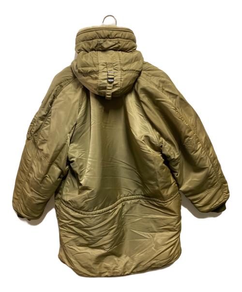 HOUSTON（ヒューストン）HOUSTON (ヒューストン) TYPE N-3フライトジャケット オリーブ サイズ:Мの古着・服飾アイテム