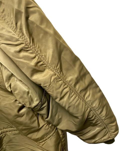 HOUSTON（ヒューストン）HOUSTON (ヒューストン) TYPE N-3フライトジャケット オリーブ サイズ:Мの古着・服飾アイテム