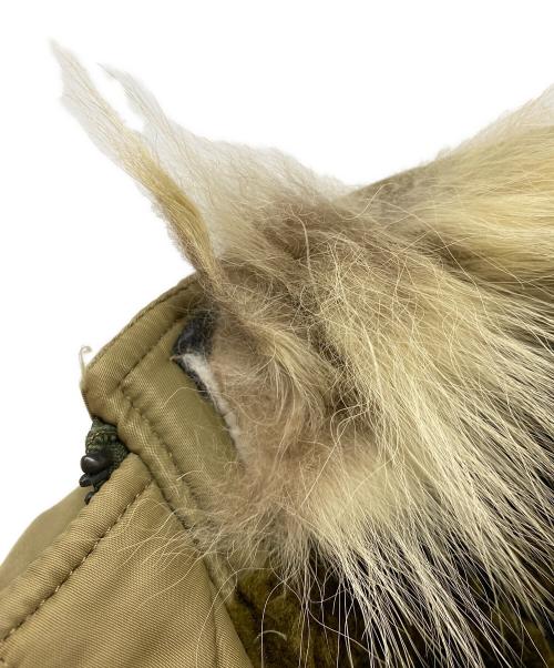 HOUSTON（ヒューストン）HOUSTON (ヒューストン) TYPE N-3フライトジャケット オリーブ サイズ:Мの古着・服飾アイテム