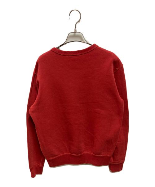 POLO RALPH LAUREN（ポロ・ラルフローレン）POLO RALPH LAUREN (ポロ・ラルフローレン) ロゴスウェット レッド サイズ:XSの古着・服飾アイテム