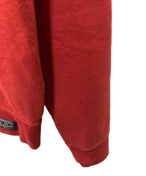 POLO RALPH LAUREN（ポロ・ラルフローレン）POLO RALPH LAUREN (ポロ・ラルフローレン) ロゴスウェット レッド サイズ:XSの古着・服飾アイテム