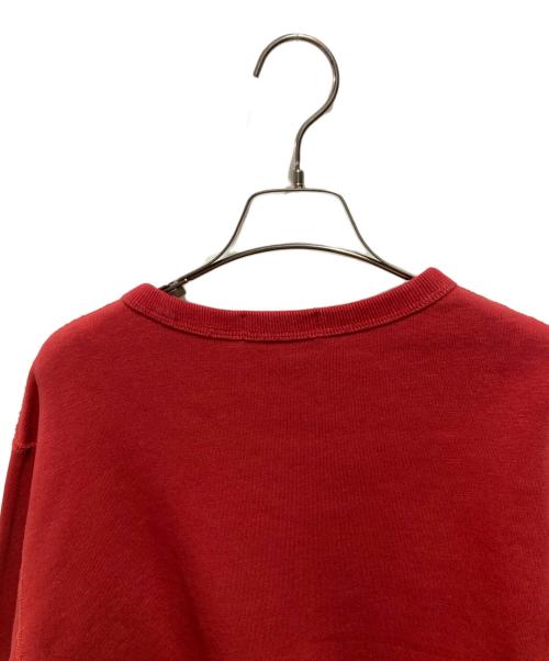 POLO RALPH LAUREN（ポロ・ラルフローレン）POLO RALPH LAUREN (ポロ・ラルフローレン) ロゴスウェット レッド サイズ:XSの古着・服飾アイテム