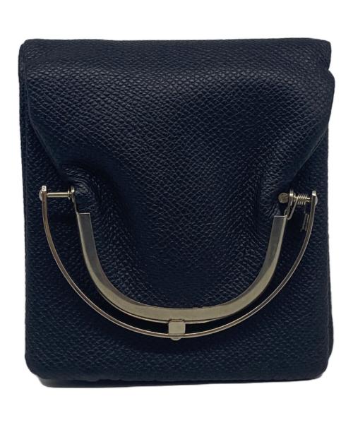 ED ROBERT JUDSON（エド ロバート ジャドソン）ED ROBERT JUDSON (エド ロバート ジャドソン) frame half wallet ブラックの古着・服飾アイテム