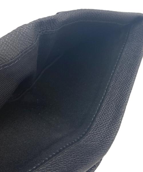 ED ROBERT JUDSON（エド ロバート ジャドソン）ED ROBERT JUDSON (エド ロバート ジャドソン) frame half wallet ブラックの古着・服飾アイテム