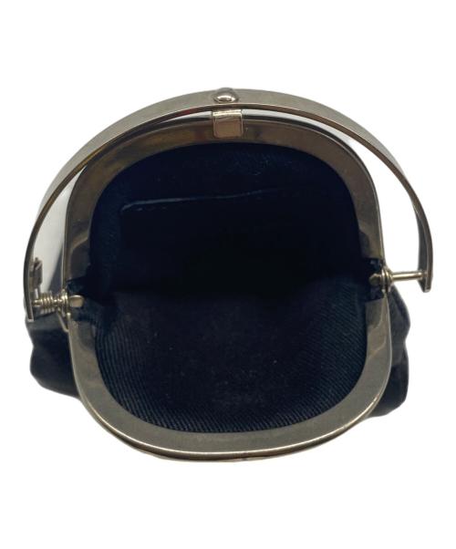 ED ROBERT JUDSON（エド ロバート ジャドソン）ED ROBERT JUDSON (エド ロバート ジャドソン) frame half wallet ブラックの古着・服飾アイテム