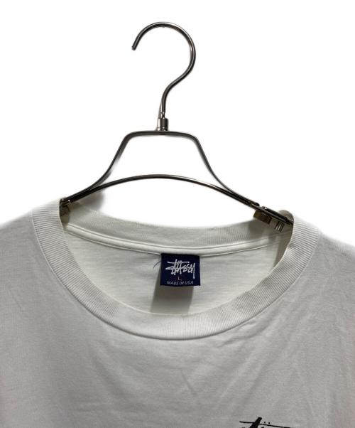 stussy（ステューシー）stussy (ステューシー) TWIST GIRL TEE ネイビー サイズ:Ｌの古着・服飾アイテム