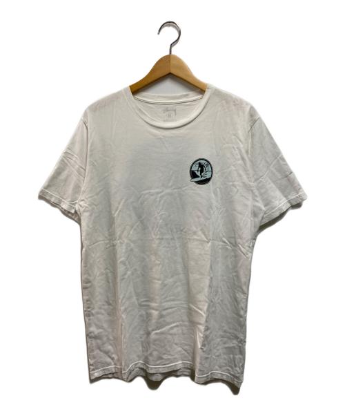 stussy（ステューシー）stussy (ステューシー) サーファーTシャツ ホワイト サイズ:Mの古着・服飾アイテム