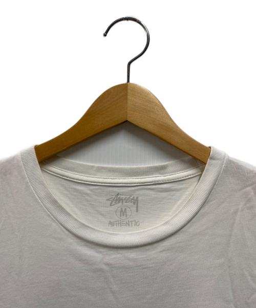 stussy（ステューシー）stussy (ステューシー) サーファーTシャツ ホワイト サイズ:Mの古着・服飾アイテム