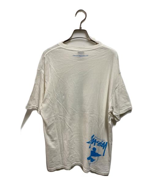 JAM HOME MADE（ジャムホームメイド）JAM HOME MADE (ジャムホームメイド) stussy (ステューシー) Tシャツ ホワイト サイズ:Mの古着・服飾アイテム