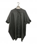 mizuiro-indミズイロインド）の古着「25SS シアーワイドワンピース」｜グレー