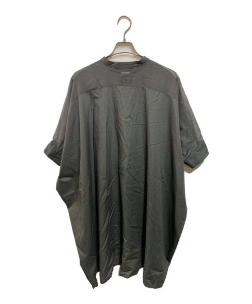 mizuiro-ind（ミズイロインド）mizuiro-ind (ミズイロインド) 25SS シアーワイドワンピース グレー サイズ:FREEの古着・服飾アイテム