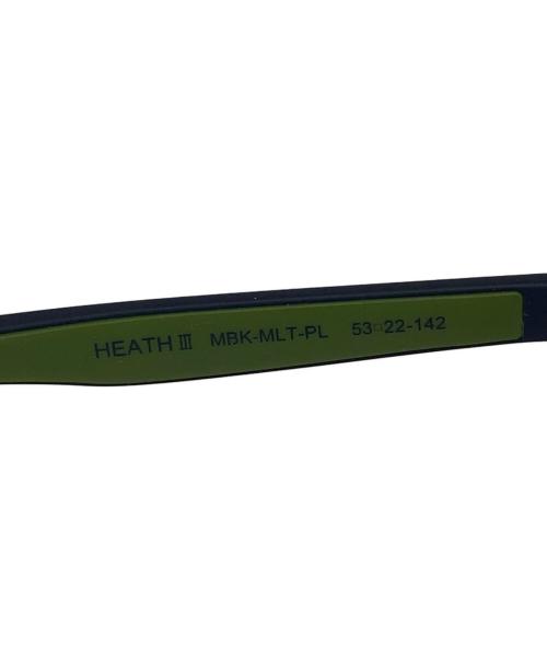 Eyevol（アイヴォル）Eyevol (アイヴォル) POKER FACE (ポーカーフェイズ) HEATH III ブラック×グリーン サイズ:53□22-142の古着・服飾アイテム