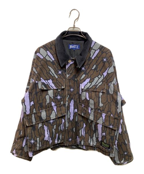 BoTT（ボット）BoTT (ボット) Canvas Work Jacket ブラウン サイズ:Ⅼの古着・服飾アイテム