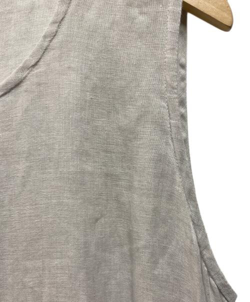 Antiquite's（アンティークス）Antiquite's (アンティークス) リネンワンピース ホワイト サイズ:FREEの古着・服飾アイテム