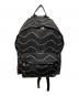 GIVENCHY（ジバンシィ）の古着「WAVES PRINTリュック」｜ブラック