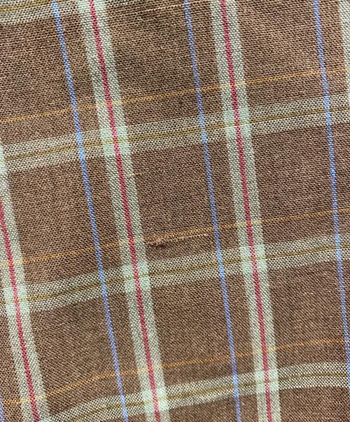 stussy（ステューシー）stussy (ステューシー) 00's チェックハーフパンツ ブラウン サイズ:Ｌの古着・服飾アイテム