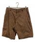 stussy（ステューシー）の古着「00's チェックハーフパンツ」｜ブラウン