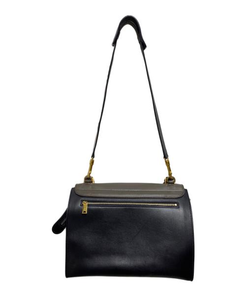 CELINE（セリーヌ）CELINE (セリーヌ) トラペーズミディアム2WAYバッグ ブラウンの古着・服飾アイテム