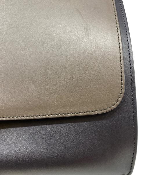 CELINE（セリーヌ）CELINE (セリーヌ) トラペーズミディアム2WAYバッグ ブラウンの古着・服飾アイテム