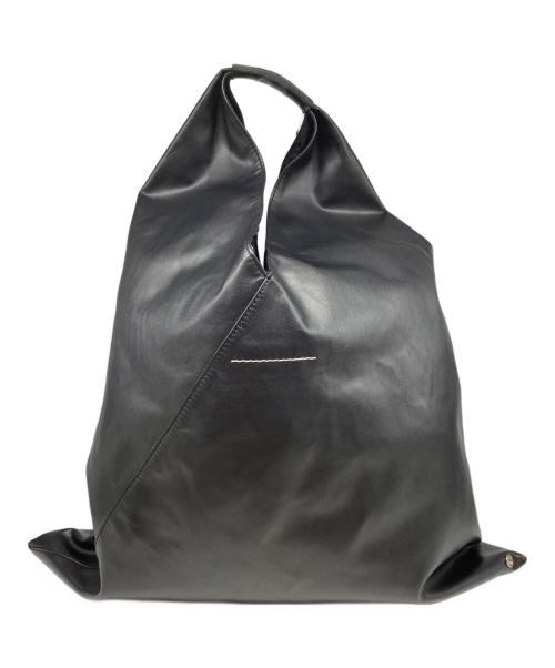 MM6 Maison Margiela（エムエムシックスメゾンマルジェラ）MM6 Maison Margiela (エムエムシックスメゾンマルジェラ) エコレザージャパニーズトート ブラックの古着・服飾アイテム