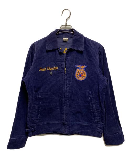 NATIONAL FFA（ナショナルエフエフエー）NATIONAL FFA (ナショナルエフエフエー) FFAジャケット ネイビー サイズ:38の古着・服飾アイテム