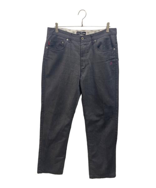 stussy（ステューシー）stussy (ステューシー) Dickies (ディッキーズ) SSロゴワークパンツ グレー サイズ:34の古着・服飾アイテム