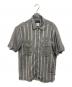 stussy（ステューシー）の古着「00's レースストライプシャツ」｜グレー