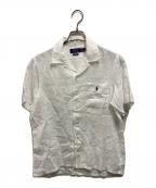 POLO RALPH LAURENポロ・ラルフローレン）の古着「クラシック フィット リネンキャンプシャツ」｜ホワイト