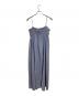 NOUNLESS (ナウンレス) GATHER ROUGH CAMI DRESS ブルー サイズ:2：9000円