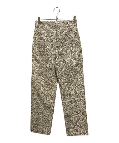 ZOE（ゾーイ）ZOE (ゾーイ) advanced leather pants ブラウン サイズ:Ｍの古着・服飾アイテム