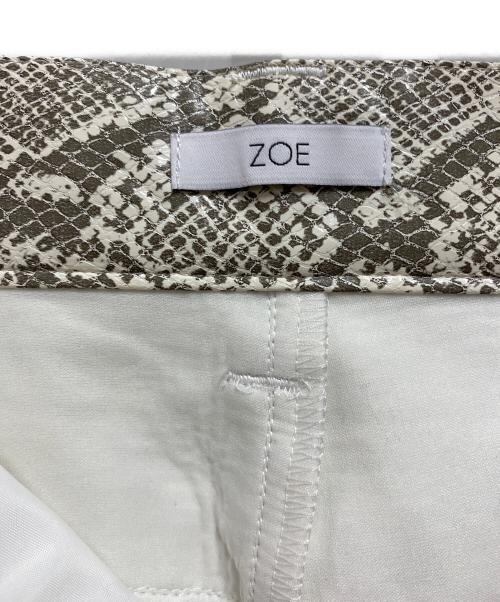 ZOE（ゾーイ）ZOE (ゾーイ) advanced leather pants ブラウン サイズ:Ｍの古着・服飾アイテム