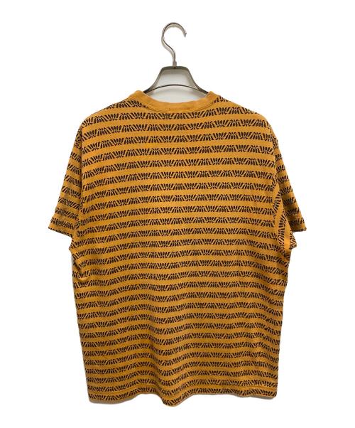 OLD STUSSY（オールドステューシー）OLD STUSSY (オールドステューシー) 80sジャガードボーダーtee オレンジ サイズ:Ｌの古着・服飾アイテム