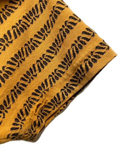 OLD STUSSY（オールドステューシー）OLD STUSSY (オールドステューシー) 80sジャガードボーダーtee オレンジ サイズ:Ｌの古着・服飾アイテム