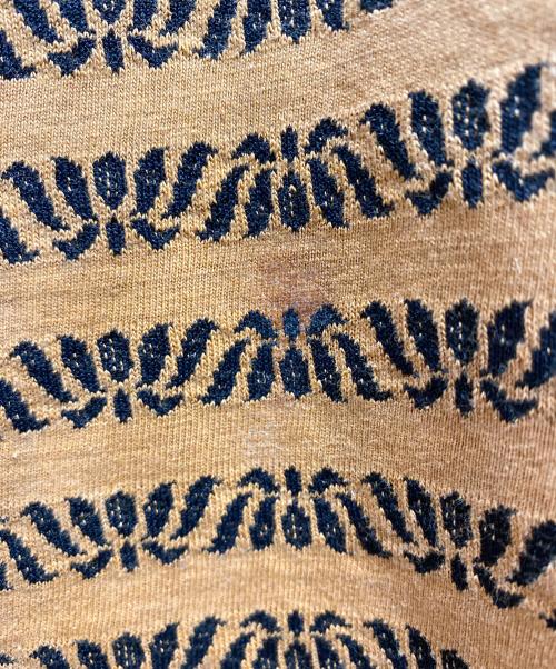 OLD STUSSY（オールドステューシー）OLD STUSSY (オールドステューシー) 80sジャガードボーダーtee オレンジ サイズ:Ｌの古着・服飾アイテム