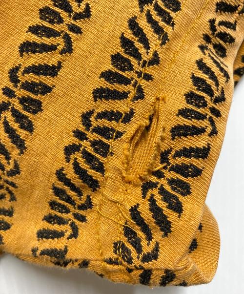 OLD STUSSY（オールドステューシー）OLD STUSSY (オールドステューシー) 80sジャガードボーダーtee オレンジ サイズ:Ｌの古着・服飾アイテム