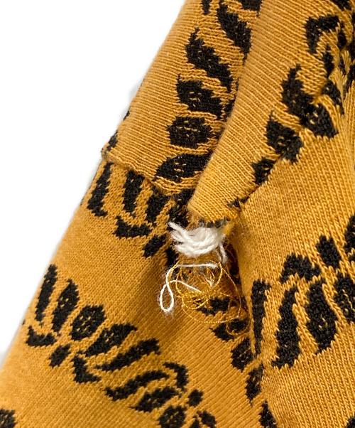 OLD STUSSY（オールドステューシー）OLD STUSSY (オールドステューシー) 80sジャガードボーダーtee オレンジ サイズ:Ｌの古着・服飾アイテム