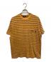 OLD STUSSY（オールドステューシー）の古着「80sジャガードボーダーtee」｜オレンジ