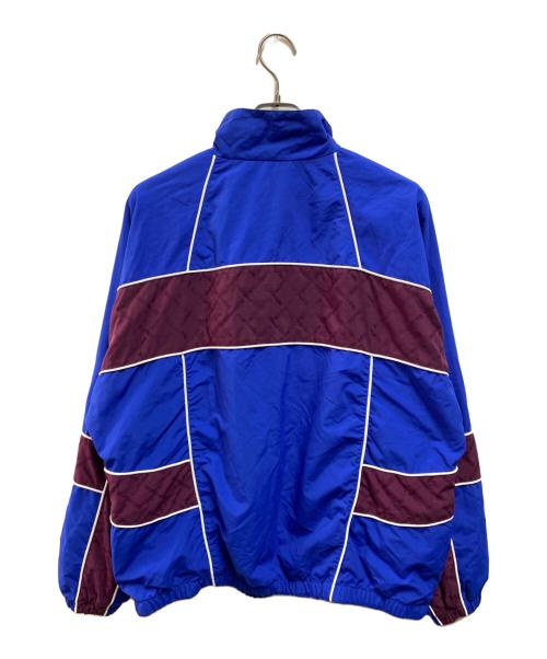SUPREME（シュプリーム）SUPREME (シュプリーム) Jacquard Panel Track Jacket ブルー×ブラウン サイズ:Lの古着・服飾アイテム