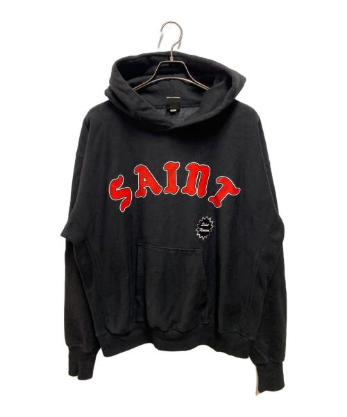 SAINT MICHAEL（セントマイケル）SAINT MICHAEL (セントマイケル) ARCH SAINT HOODIE ブラック サイズ:Ⅼの古着・服飾アイテム