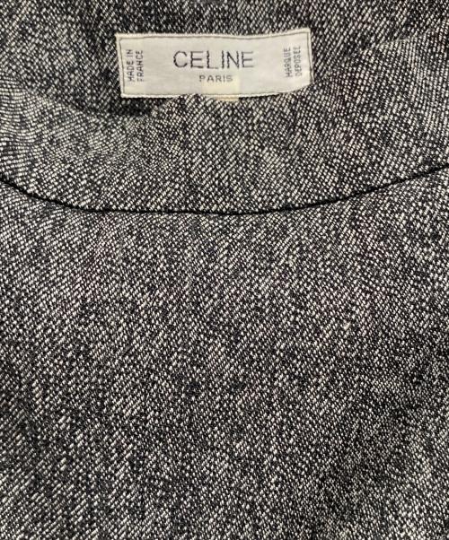 CELINE（セリーヌ）CELINE (セリーヌ) OLDタックパンツ グレー サイズ:38の古着・服飾アイテム