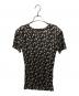 FENDI（フェンディ）の古着「総柄Tシャツ」｜ブラウン