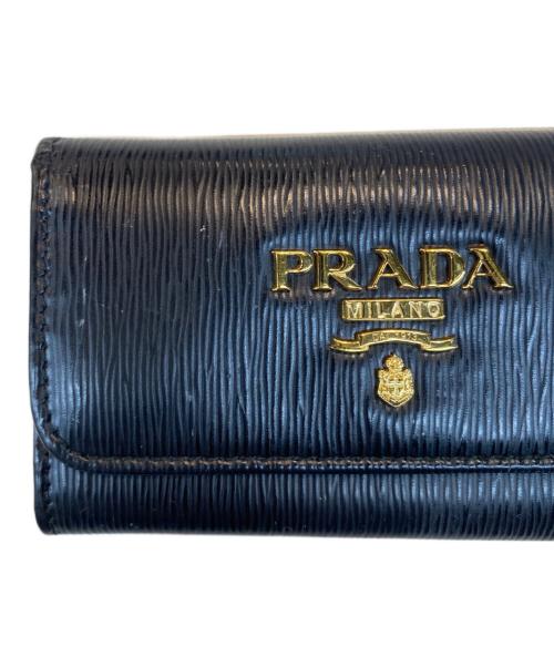 PRADA（プラダ）PRADA  (プラダ) 6連キーケース ブラックの古着・服飾アイテム