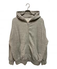 H.R.MARKET（ハリウッドランチマーケッド）の古着「ハートイン HRM ジップパーカ」｜グレー